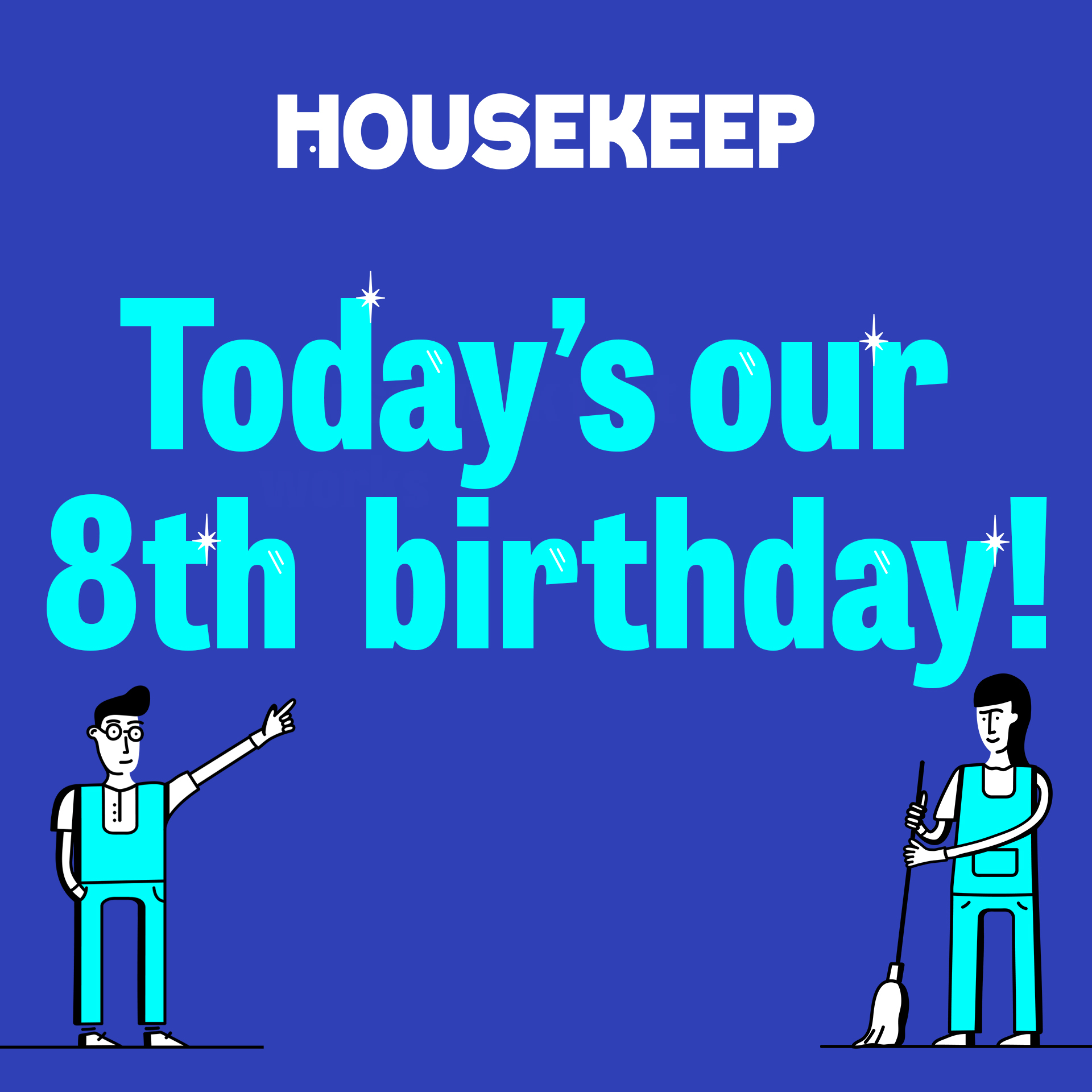 Housekeep's 8th birthday