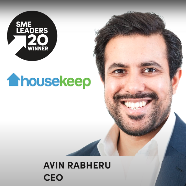Housekeep's Avin Rabheru named in the SME Leaders 20