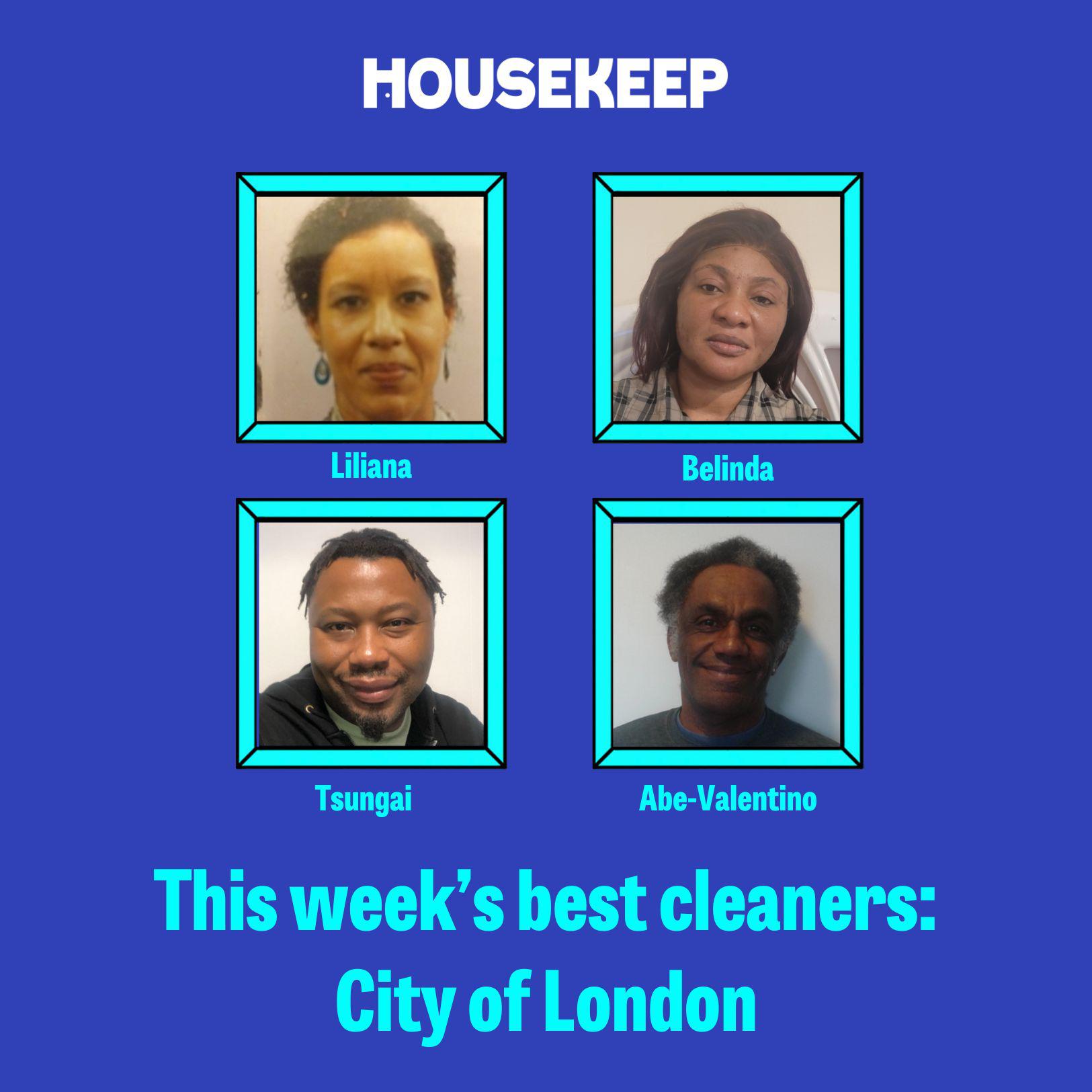 This week's best cleaners: City of London