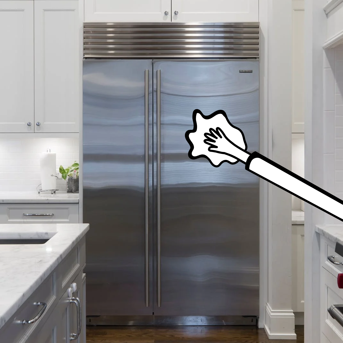 Cleaning stainless steel