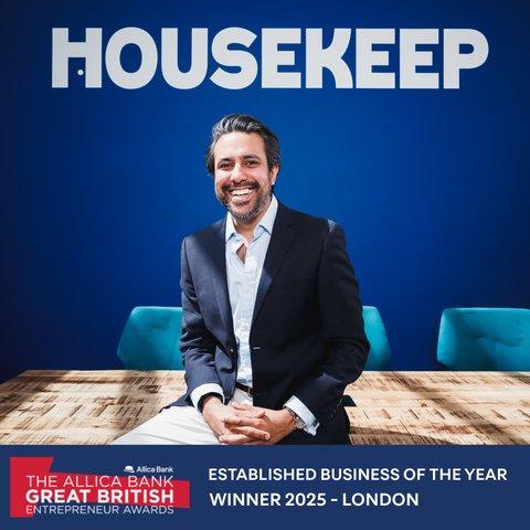 Housekeep & Avin Rabheru MBE Win Established Business of the Year