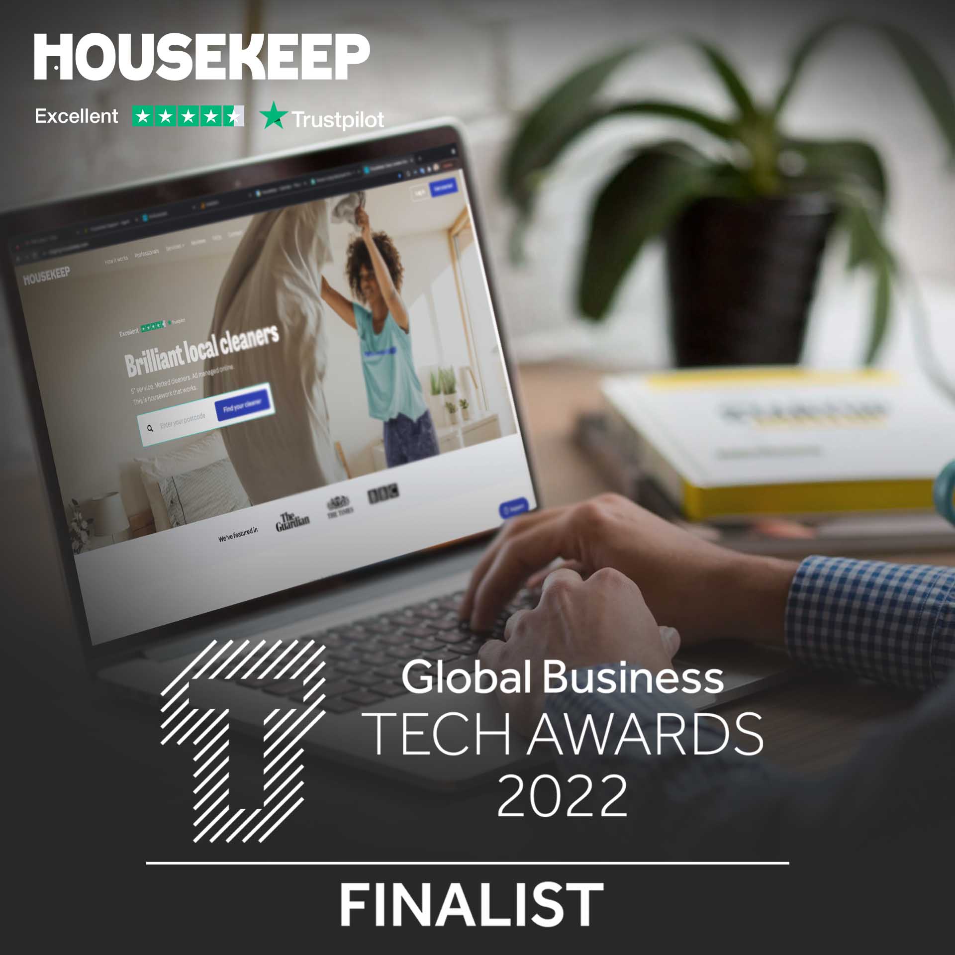 Housekeep shortlisted for the Global Business Tech Awards 2022
