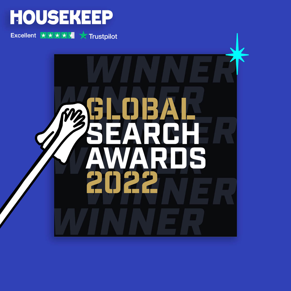 Housekeep wins Best Local SEO Campaign