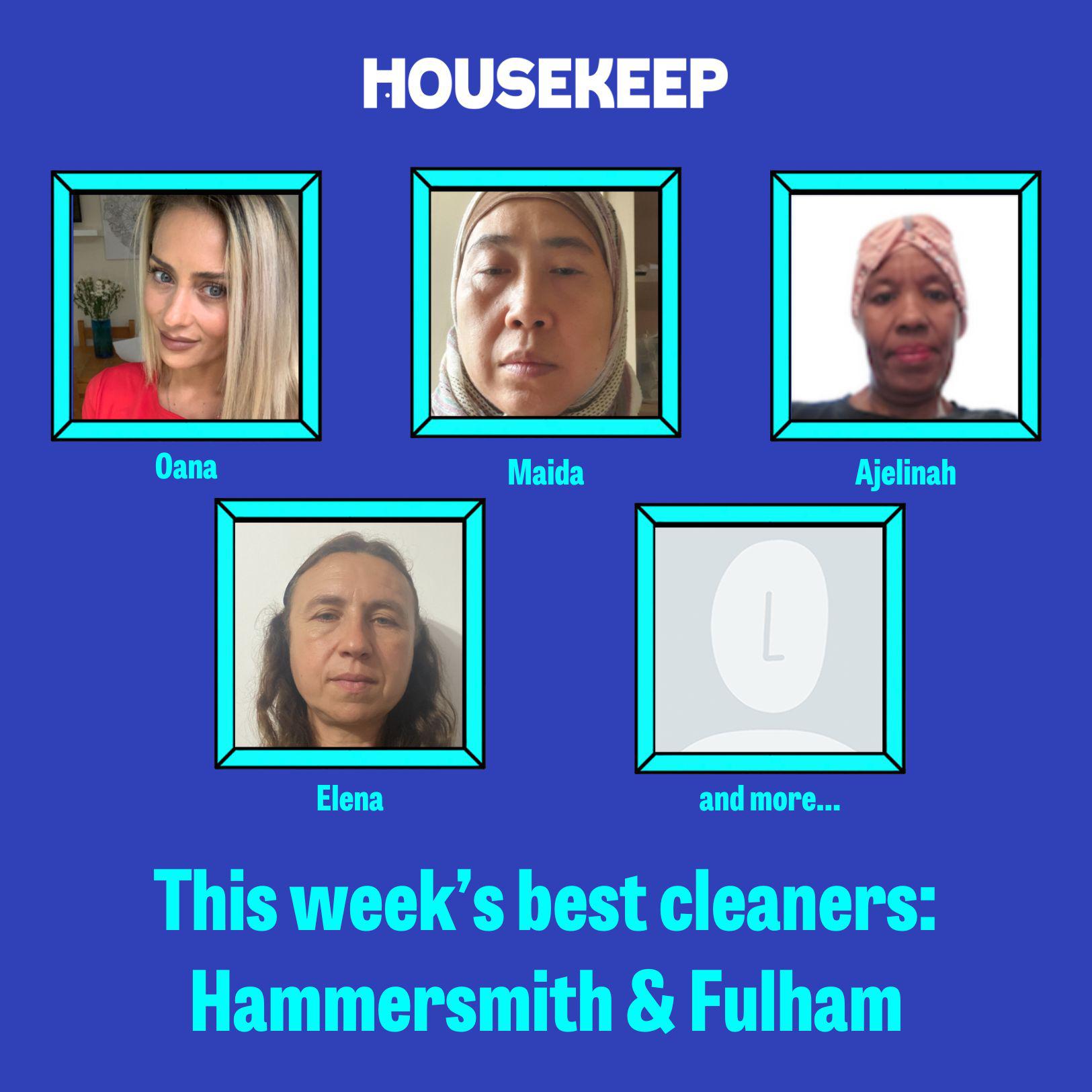 This week's best cleaners: Hammersmith & Fulham