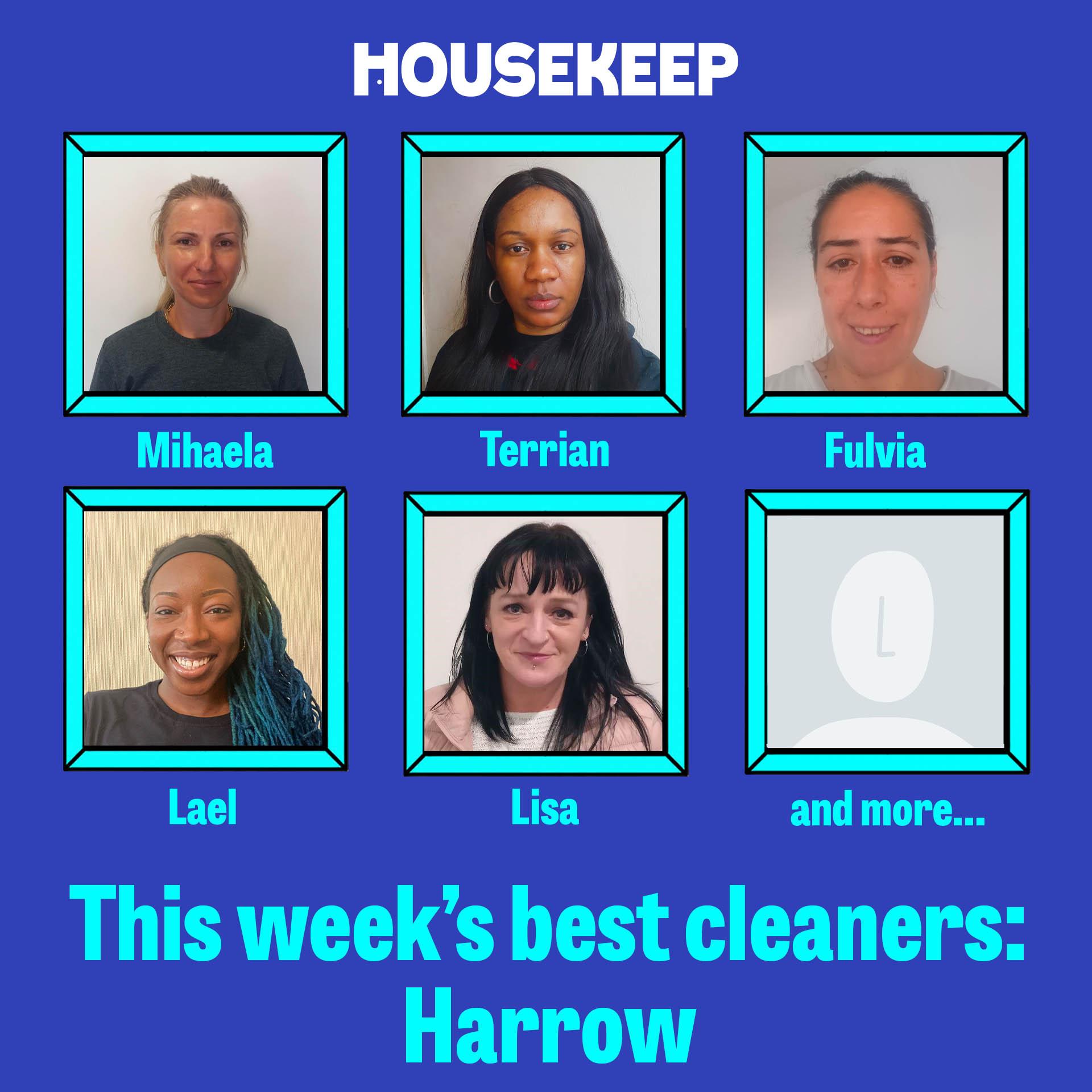 This week's best cleaners: Harrow
