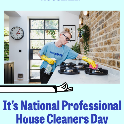 Today is National Professional House Cleaners Day