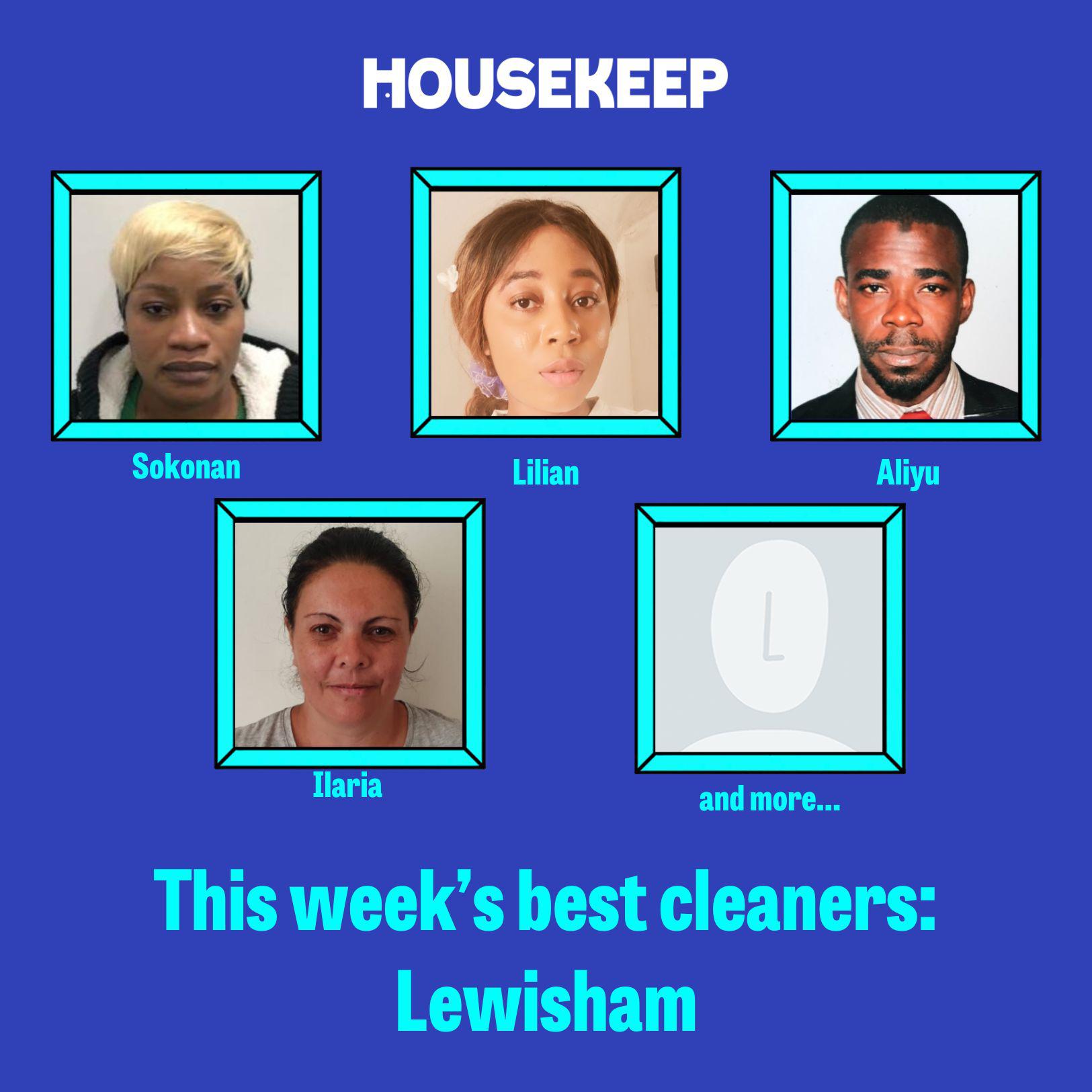 This week's best cleaners: Lewisham