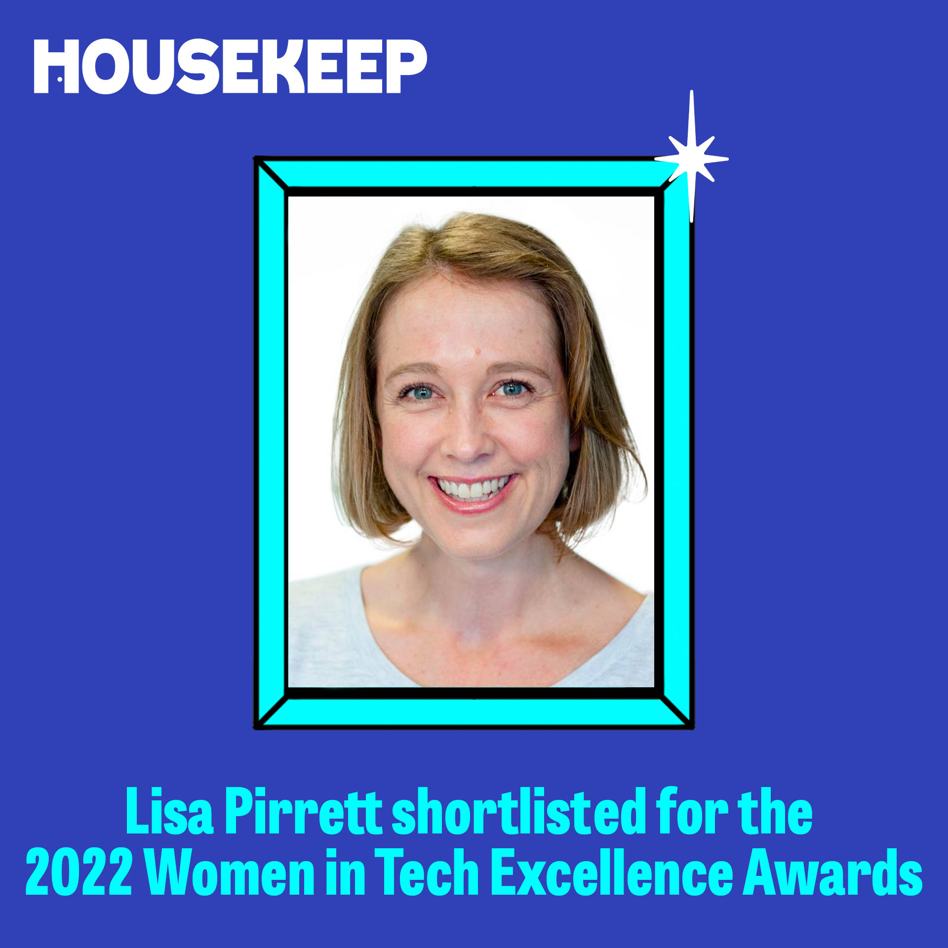 Lisa Pirrett shortlisted for the 2022 Women in Tech Excellence Awards