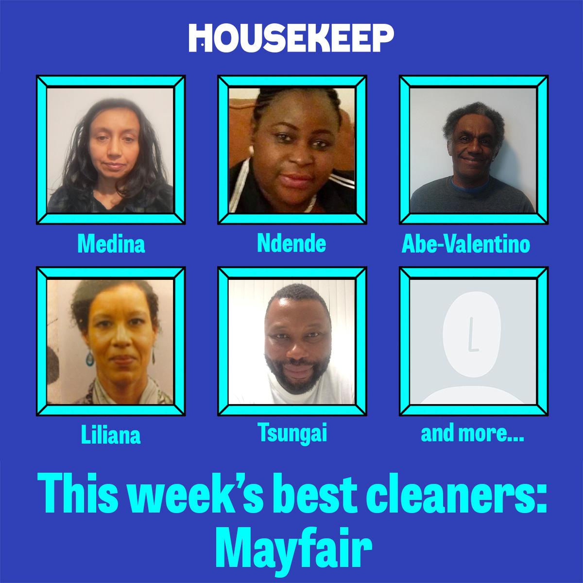 This week's best cleaners: Mayfair