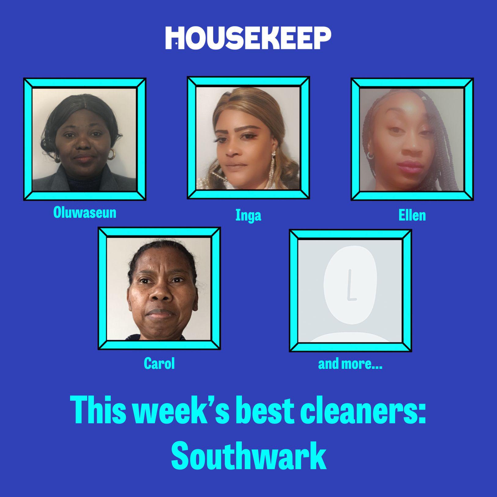 This week's best cleaners: Southwark
