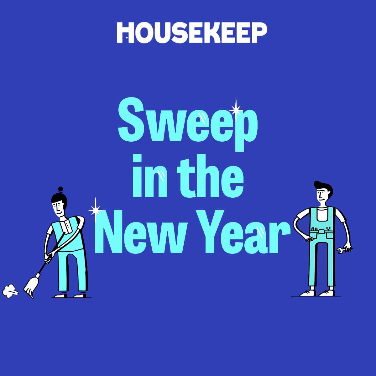 Sweep in the New Year: 5-star cleaners and trusted tradespeople
