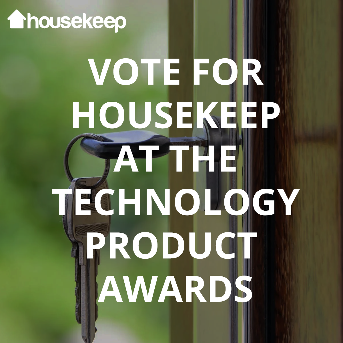 Housekeep shortlisted at the Technology Product Awards