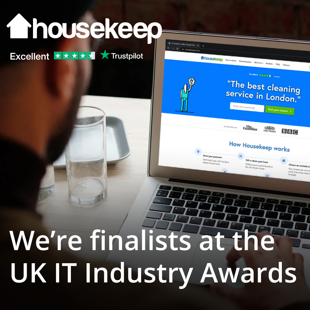 We're finalists at the UK IT Industry Awards