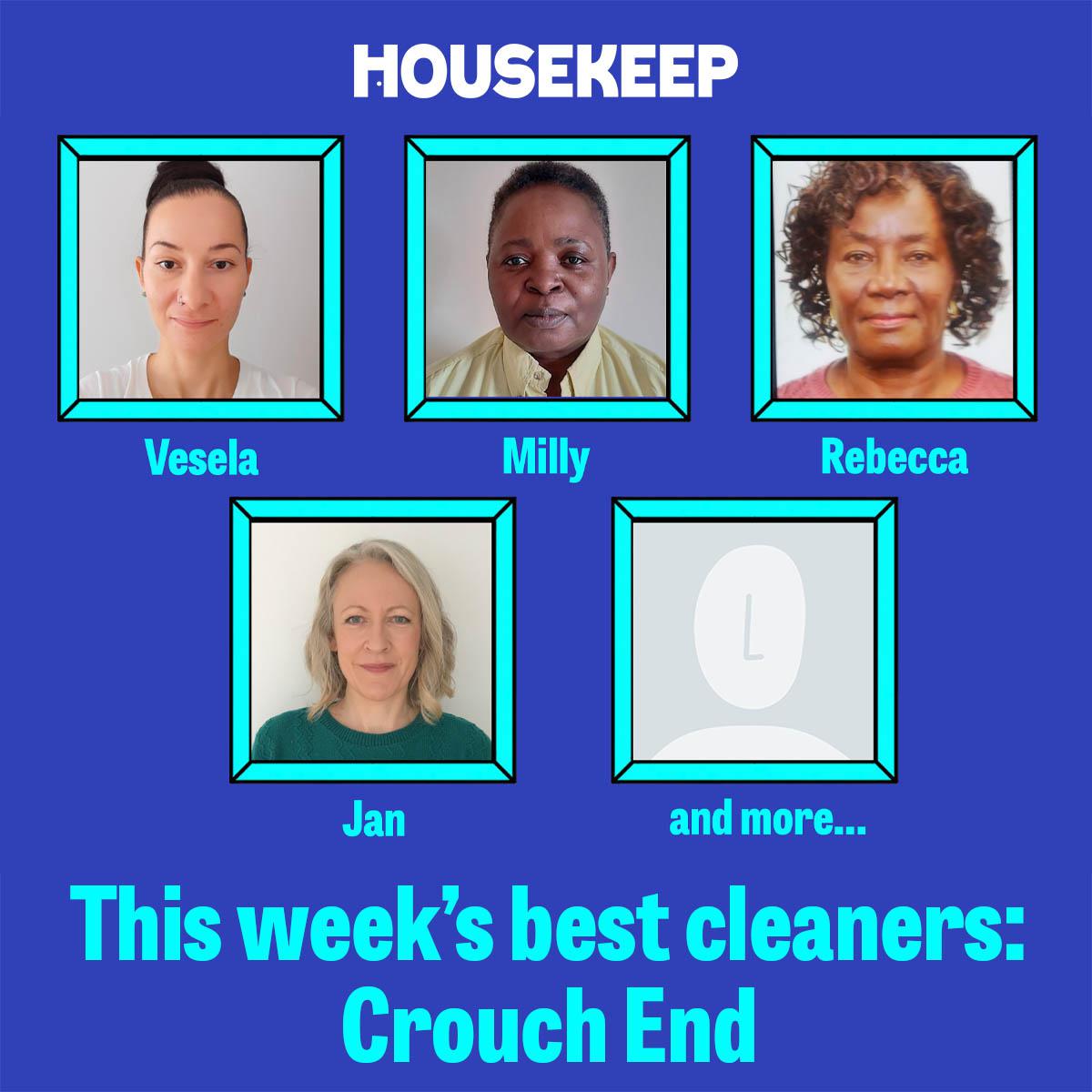 This week's best cleaners: Crouch End