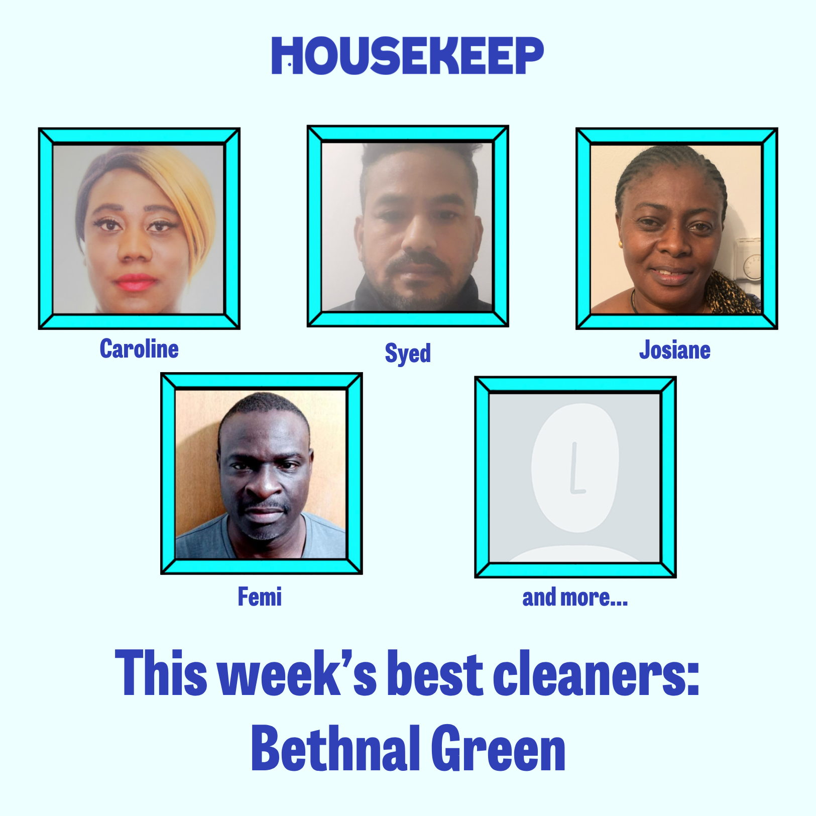 This week's best cleaners: Bethnal Green