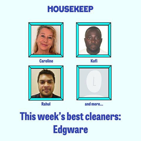 This week's best cleaners: Edgware