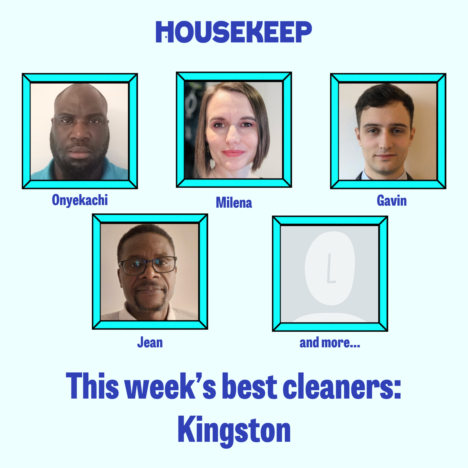 This week's best cleaners: Kingston