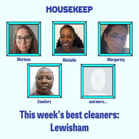 This week's best cleaners: Lewisham