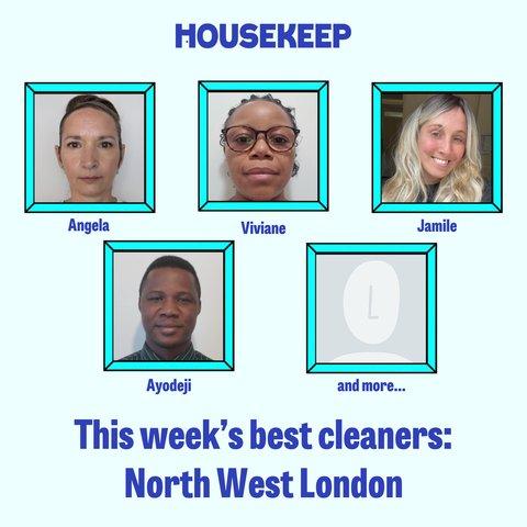 This week's best cleaners: North West London