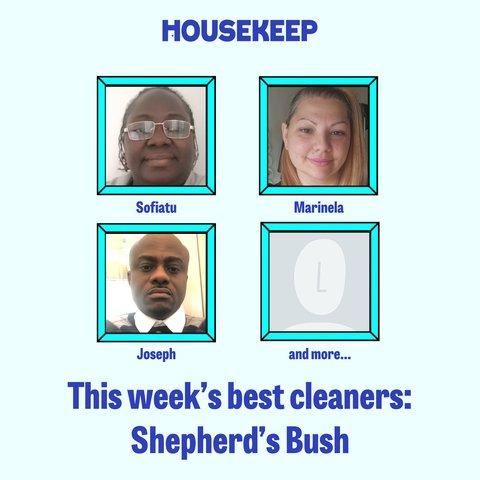 This week's best cleaners: Shepherd's Bush