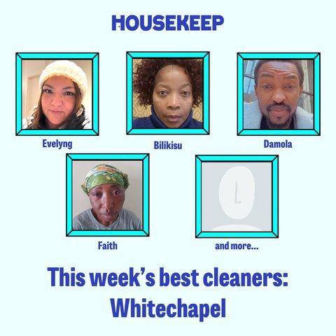 This week's best cleaners: Whitechapel