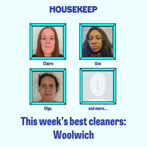 This week's best cleaners: Woolwich