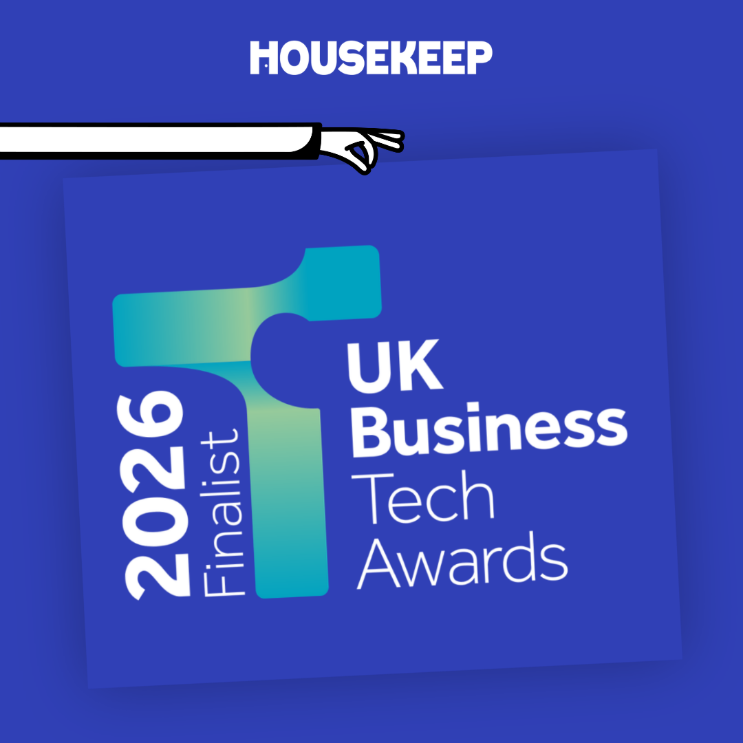 Housekeep shortlisted for UK Business Tech Awards for Most Impressive Growth