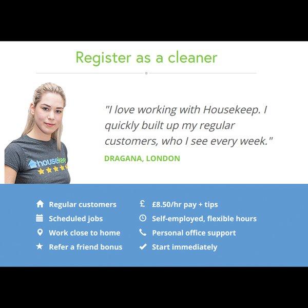 How to find home cleaning work in London