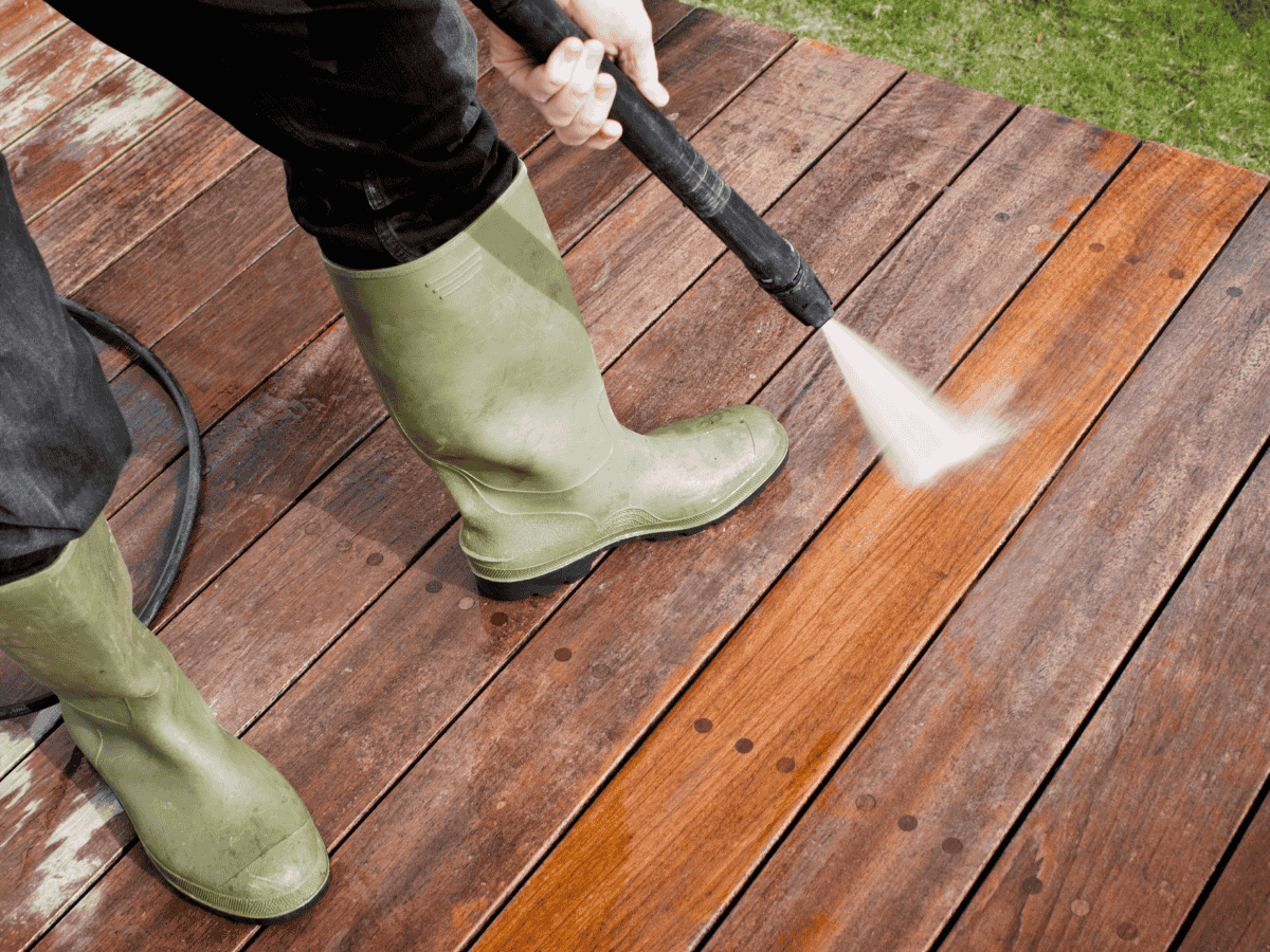 How much does deck cleaning cost? [October 2025]