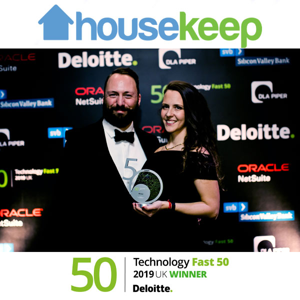 Housekeep in Deloitte's UK Technology Fast 50