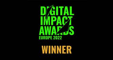 Digital Impact Awards Europe 2022 - Best Digital Rebrand - Winner