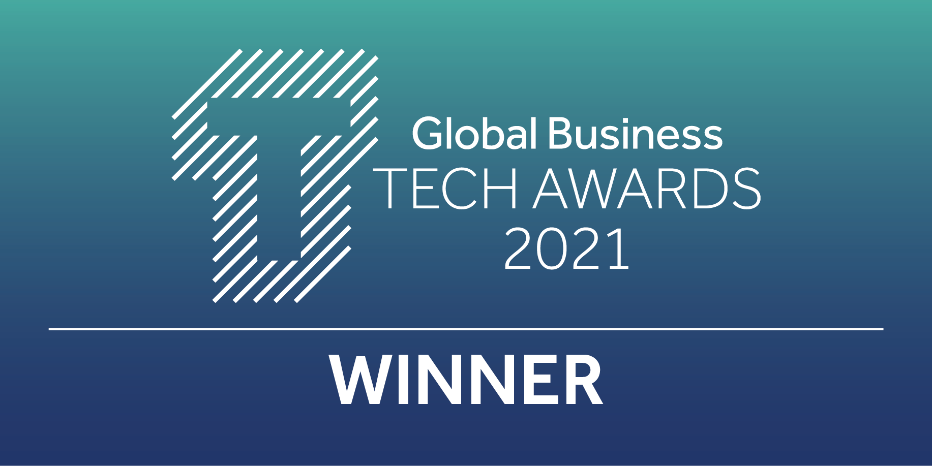Global Business Tech Awards 2021 - Transformation Through Technology Award - Winner
