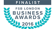 FSB London Business Awards 2016 - Best New Business - Finalist