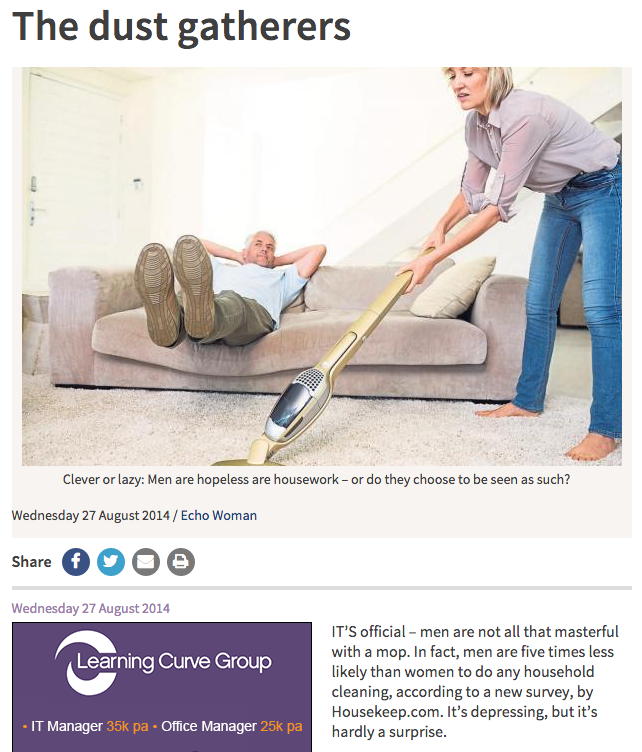 Northern Echo - The dust gatherers