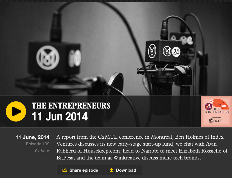 Monocle - The Entrepreneurs: Avin Rabheru