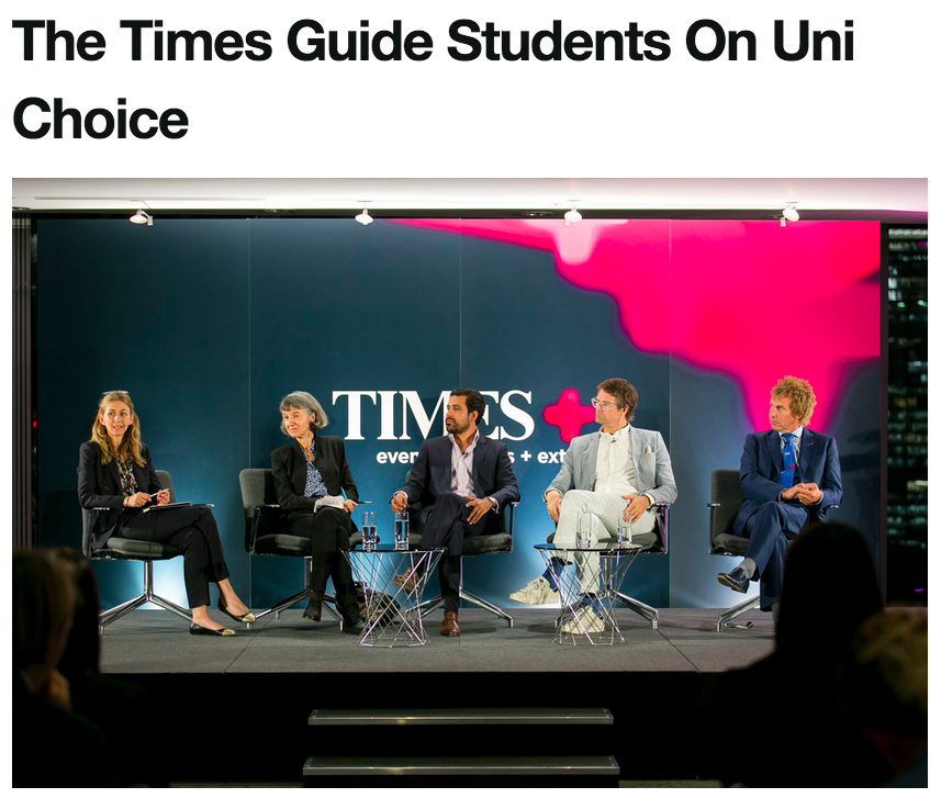 News Academy - The Sunday Times Good University Guide Debate