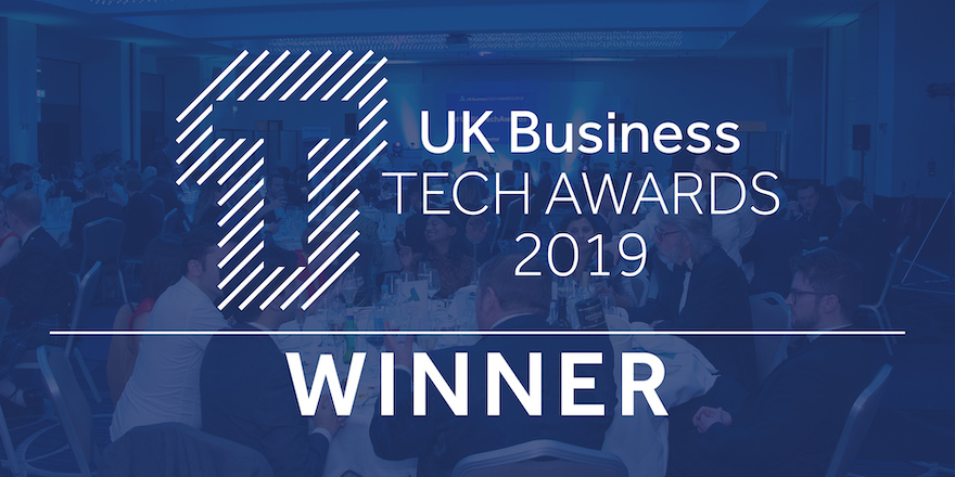 UK Business Tech Awards 2019 - Tech Company of the Year (Small) - Winner