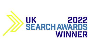 UK Search Awards 2022 - Most Innovative SEO Campaign (Small Team) - Winner