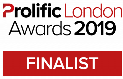 Prolific London Awards 2019 - Tech Company of the Year - Finalist