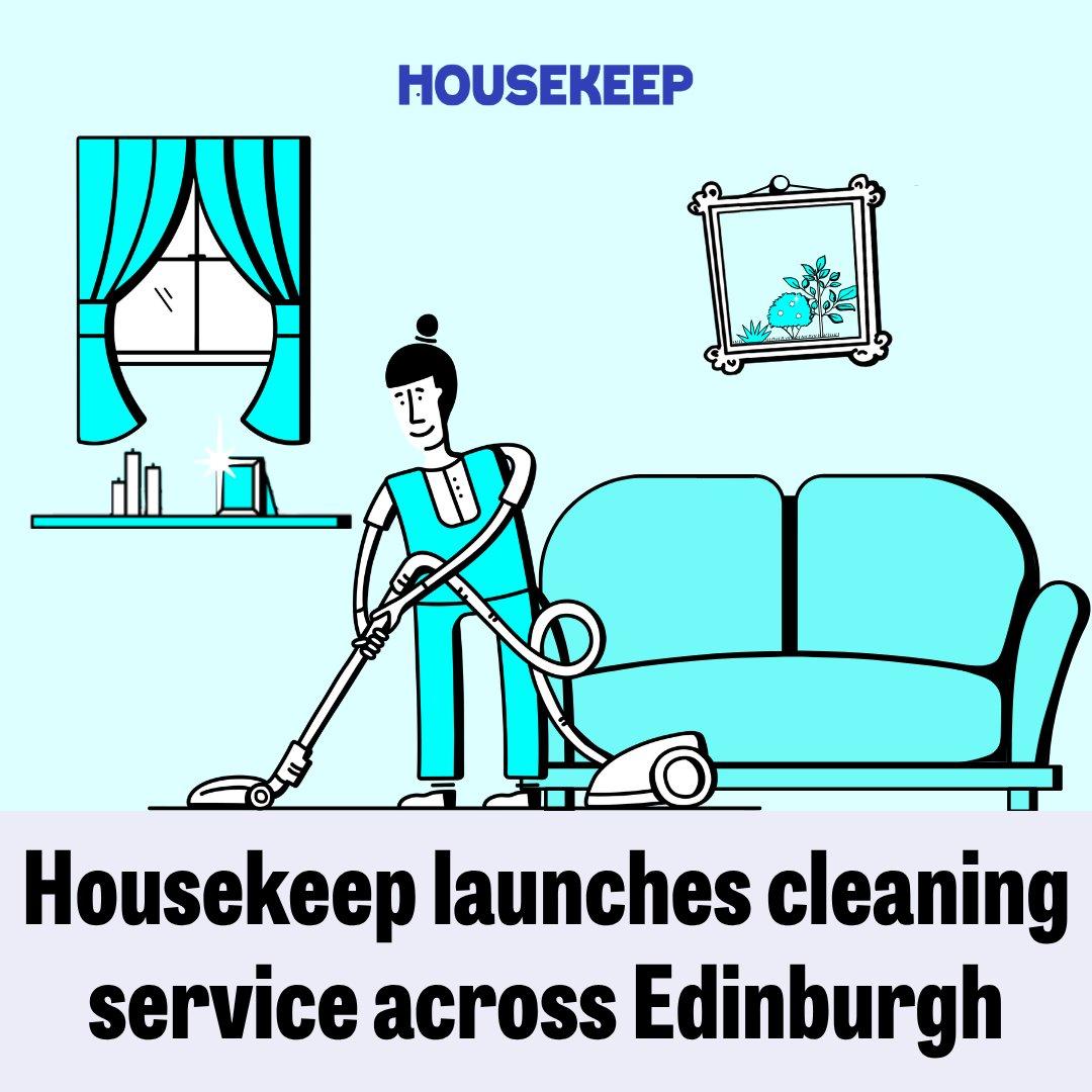 Housekeep launches cleaning service across Edinburgh