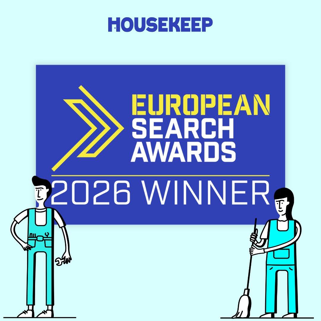 Housekeep wins at European Search Awards 2026