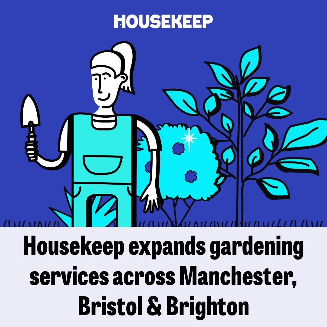 Housekeep expands gardening services across Manchester, Bristol and Brighton