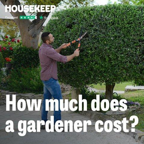 How much does a gardener cost?