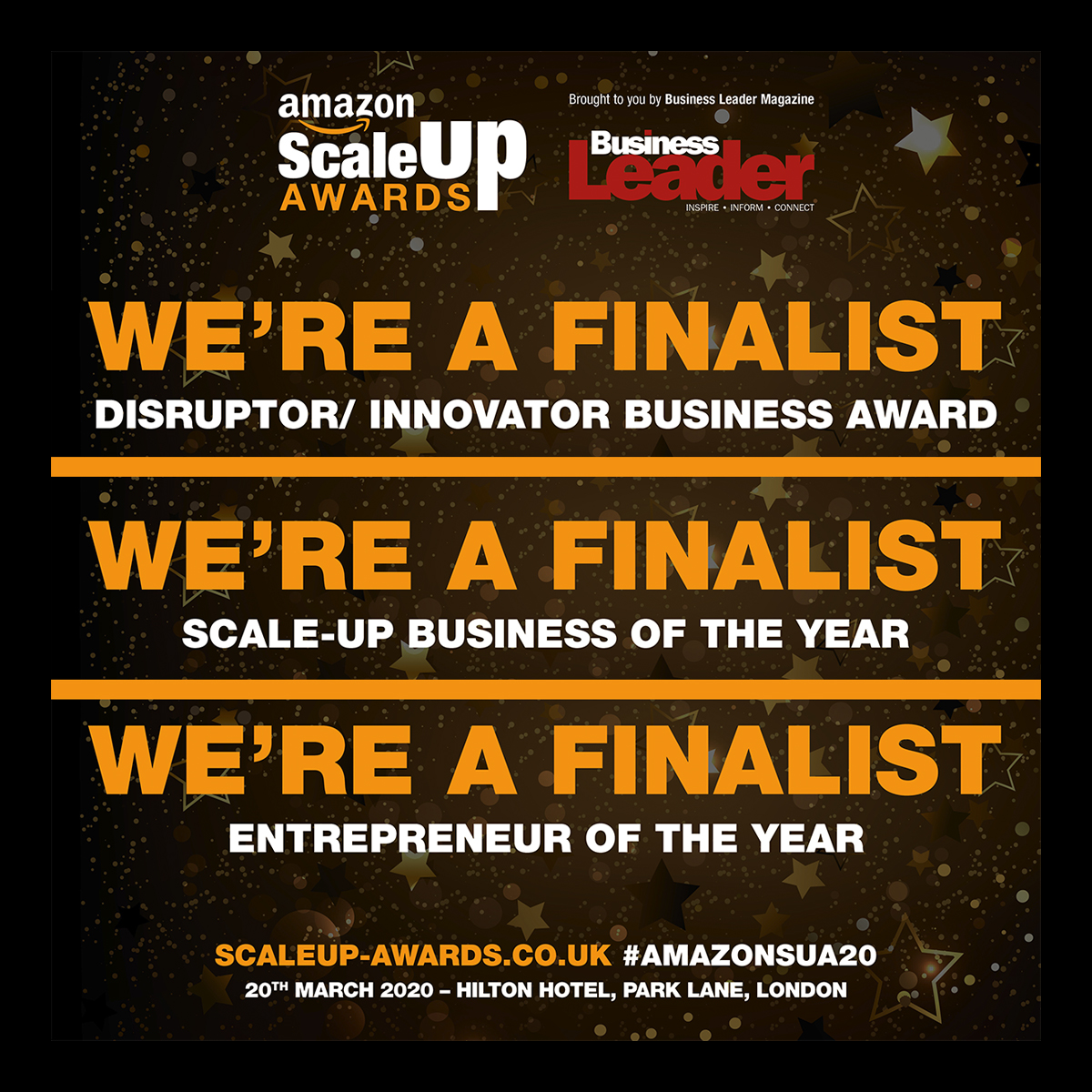 Housekeep shortlisted for the Amazon Scale-Up Awards!