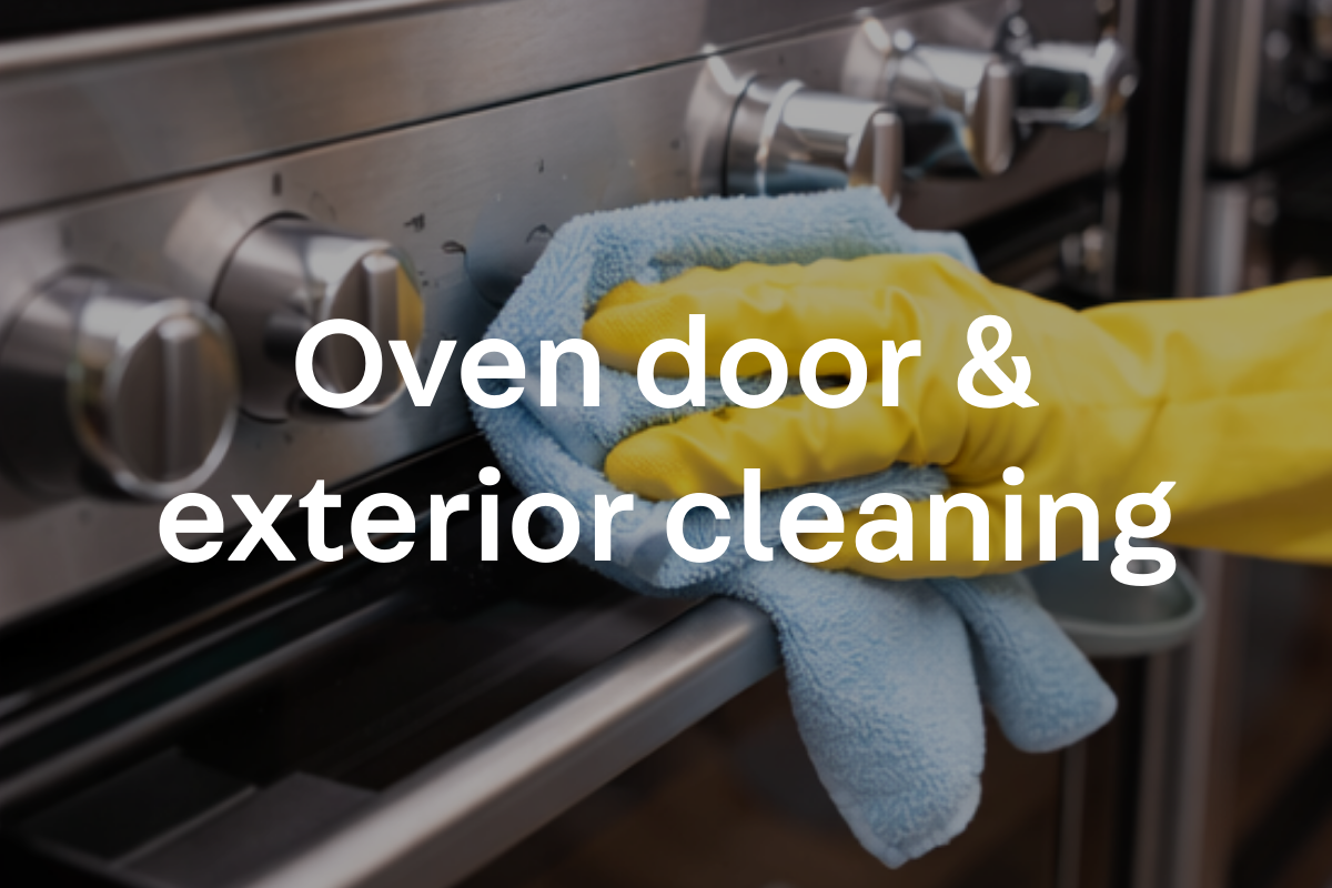 Oven door & exterior polishing