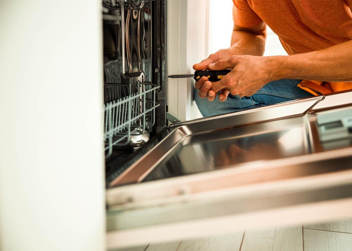 Dishwasher installation
