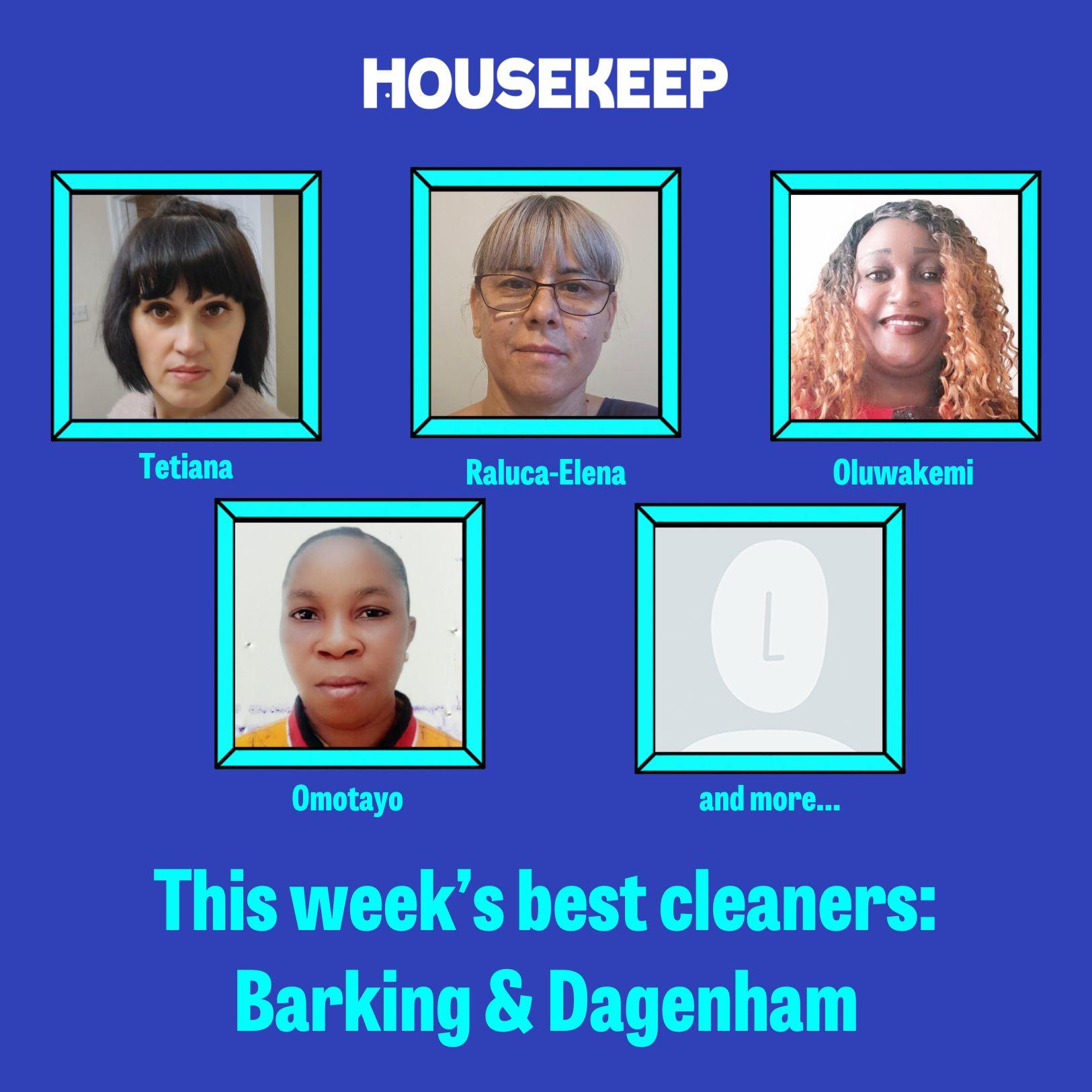 This week’s best cleaners: Barking & Dagenham