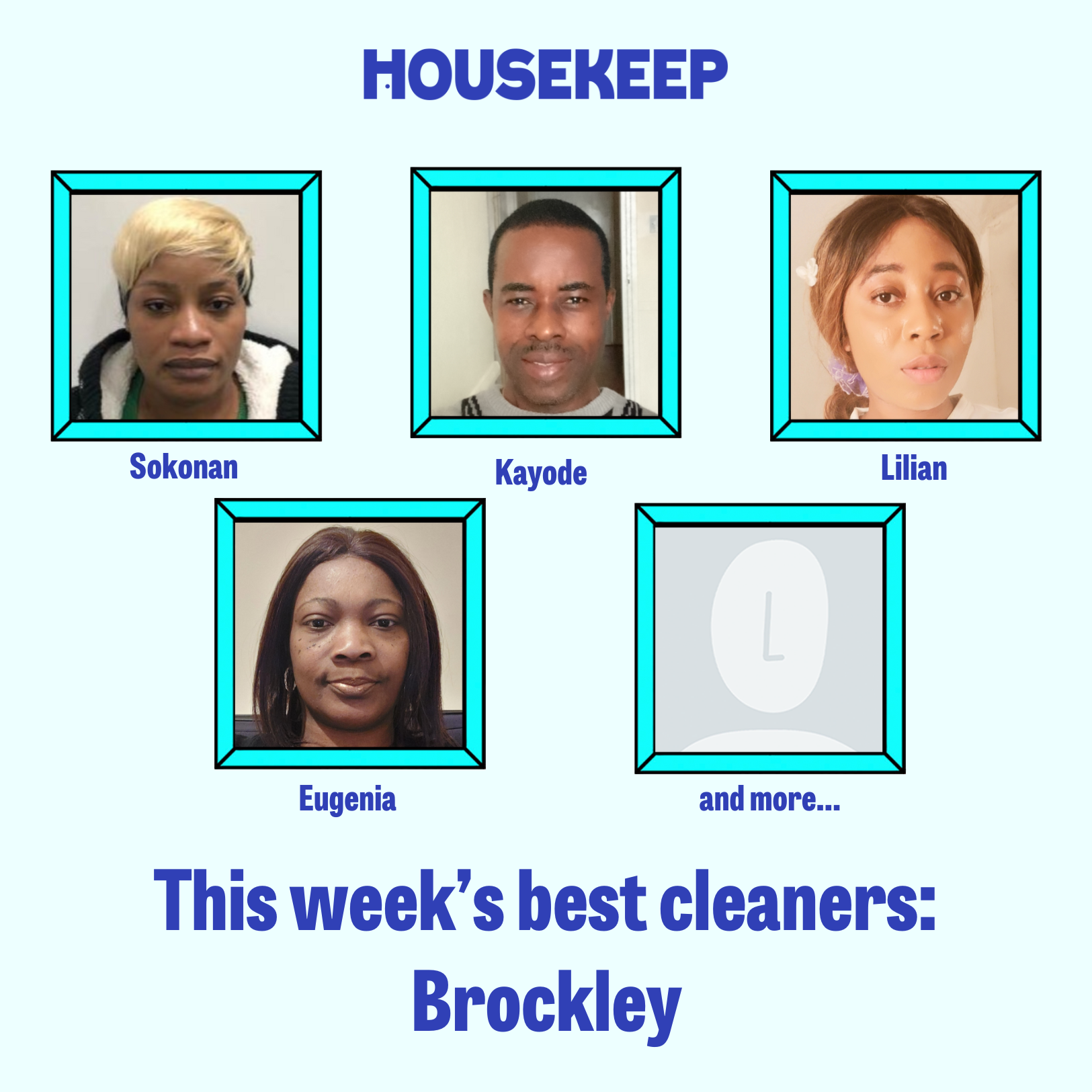 This week's best cleaners: Brockley