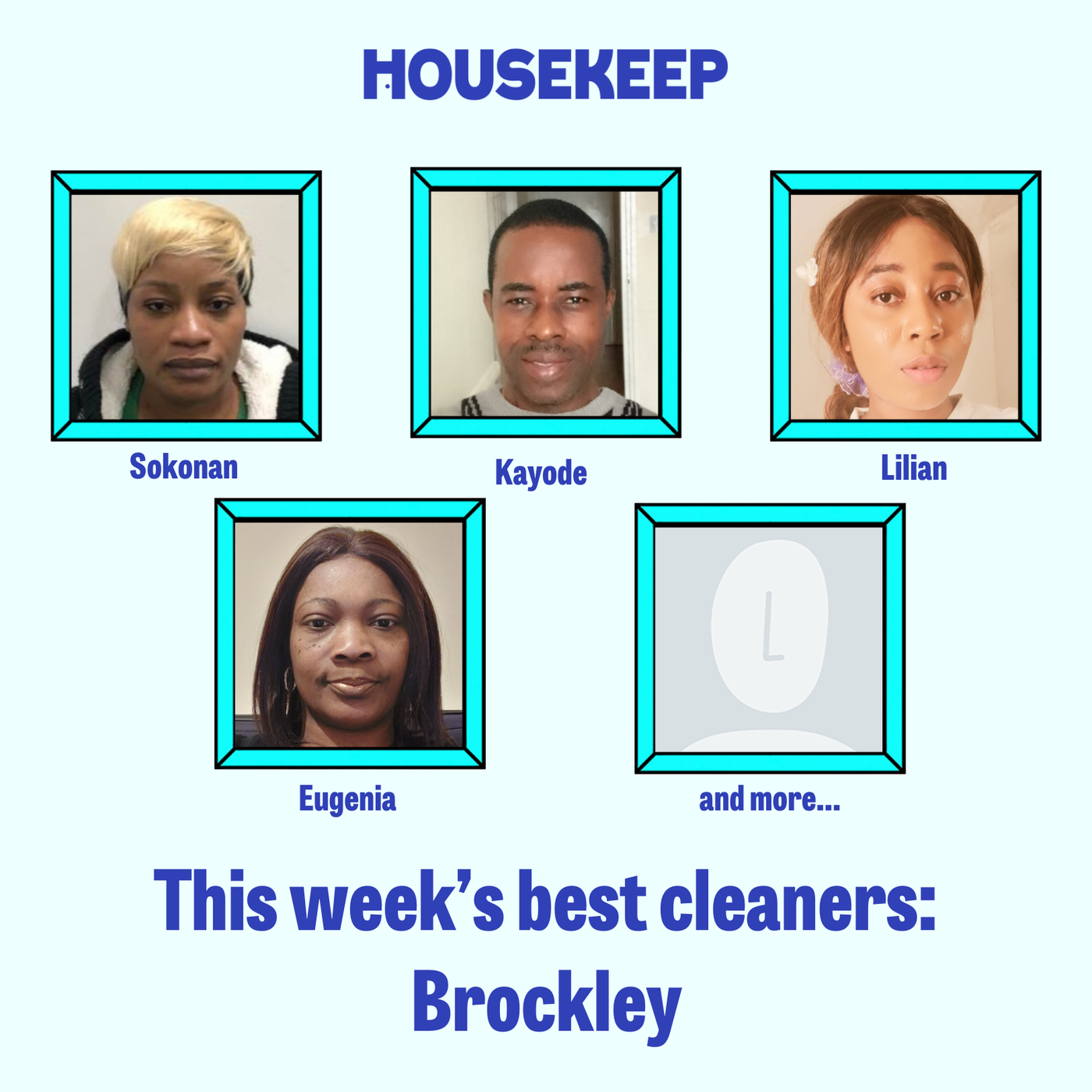 This week's best cleaners: Brockley