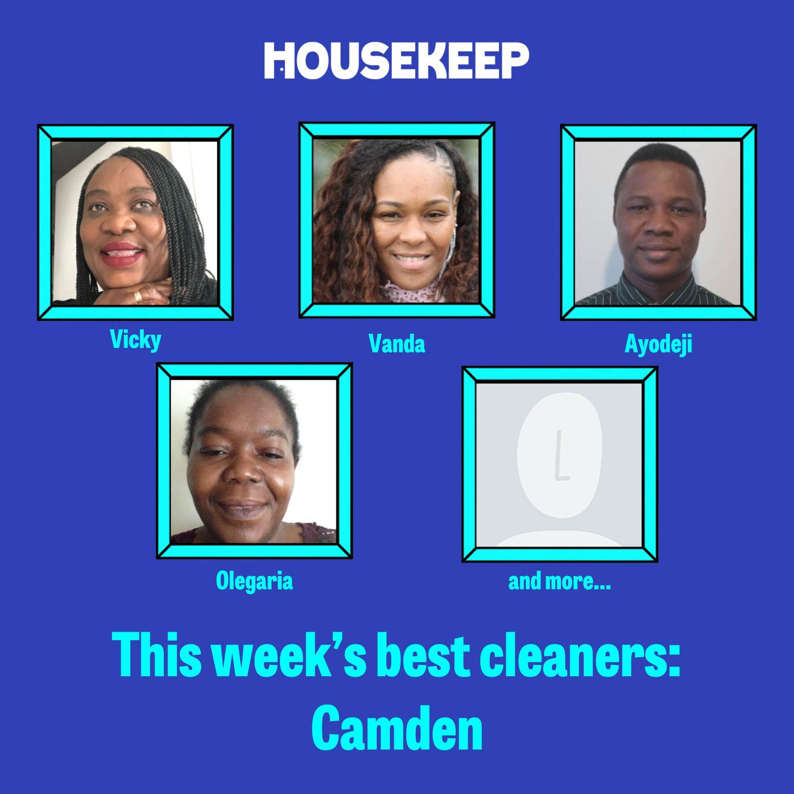 This week's best cleaners: Camden